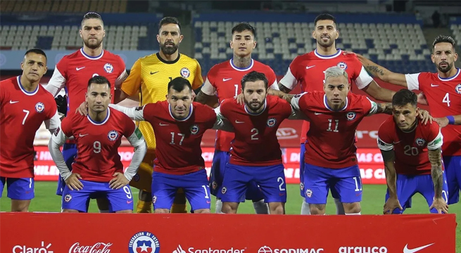 Chile presentó su lista de convocados para el duelo frente a Perú