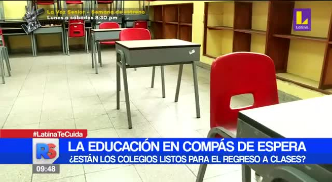 ¿Están los colegios listos para el regreso a clases?
