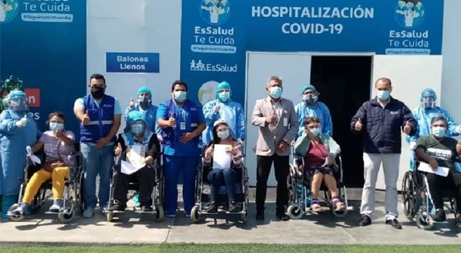 ¡Ganaron la guerra!: Cinco miembros de una familia fueron dados de alta tras vencer al Covid-19