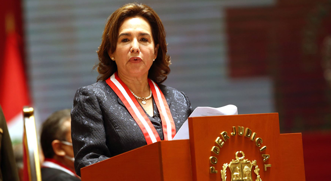 Presidente del Poder Judicial: “Tenemos que erradicar todo tipo de violencia contra la mujer”