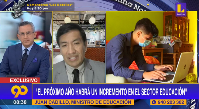 Ministro de Educación: “Más de 245 mil estudiantes no se matricularon este año”