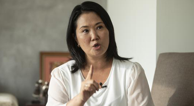 Keiko Fujimori califica de 