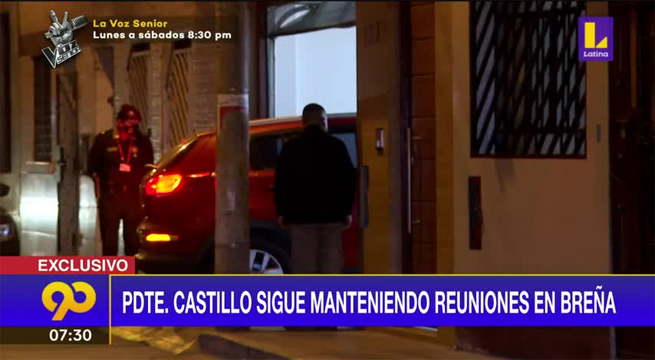 Presidente Castillo sigue manteniendo reuniones en Breña