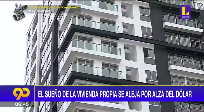 El sueño de la vivienda propia se aleja por el alza del dólar