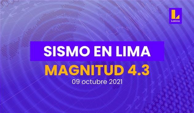 Temblor en Lima (hoy 09 octubre): sismo de magnitud 4.3 al SO de Chilca