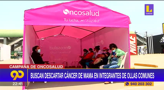 Buscan descartar cáncer de mama en integrantes de ollas comunes