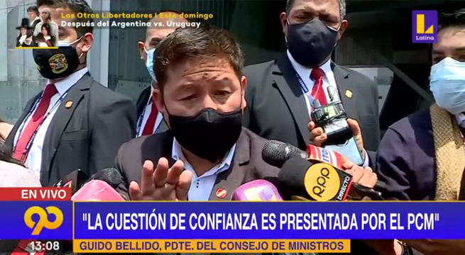Contradicciones en el Ejecutivo por cuestión de confianza en caso Maraví