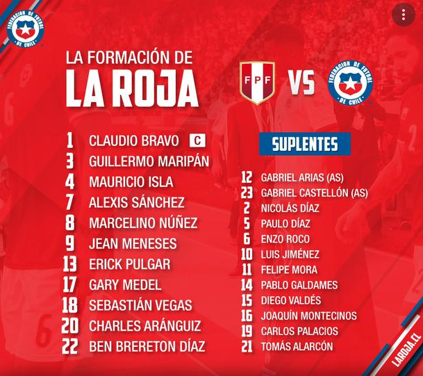 partido peru vs chile online