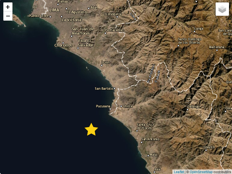 temblor hoy en lima 