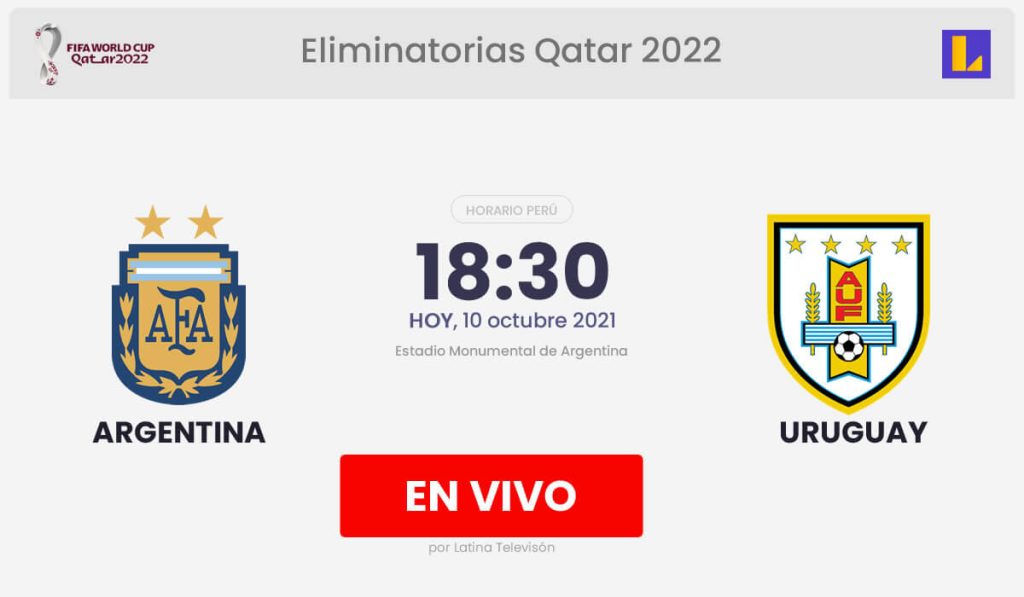 argentina vs uruguay en vivo online