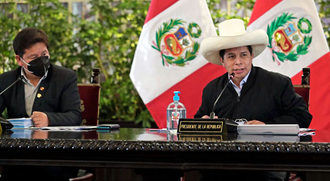 Miembros del Consejo de Estado llaman a  Pedro Castillo a convocar a una sesión de urgencia