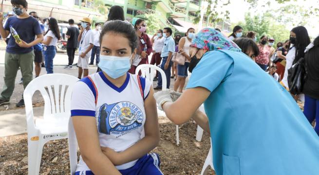 Covid-19: este viernes arranca vacunación de adolescentes de 12 a 14 años