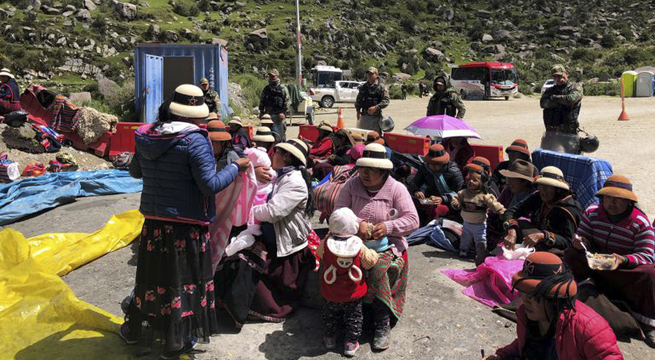 Antamina iniciará tratos formales con manifestantes, busca 