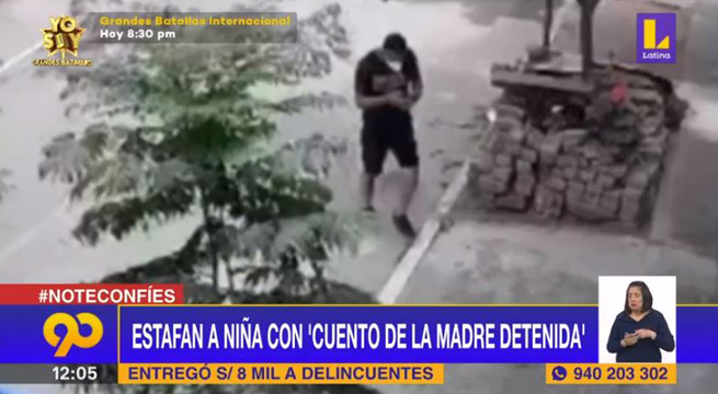 ¡Cuidado! Vuelven a estafar a otra menor con el ‘cuento de la madre detenida’