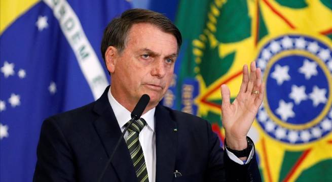 Bolsonaro dice que tomará 