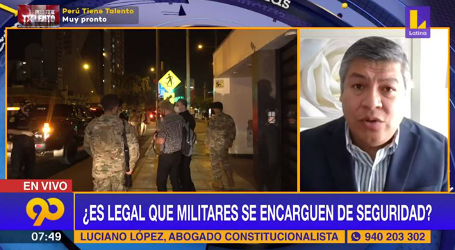FF. AA.: ¿es legal que los militares se encarguen de la seguridad ciudadana?