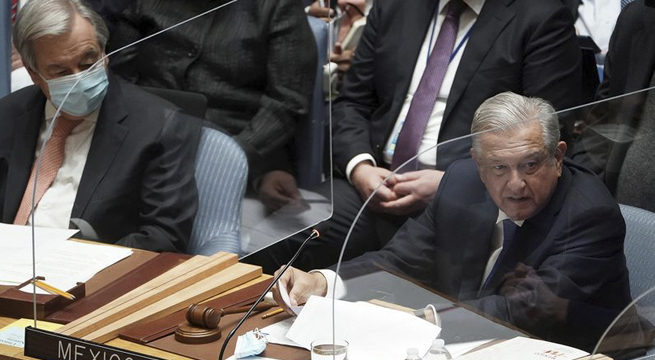 México propone en ONU plan global contra pobreza con aportaciones de ricos