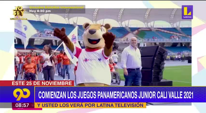 Comienzan los Juegos Panamericanos Junior Cali Valle 2021