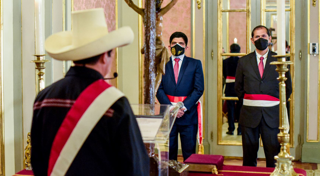 Presidente Castillo: ministros Carrasco y Prado ayudarán a construir el diálogo en el país