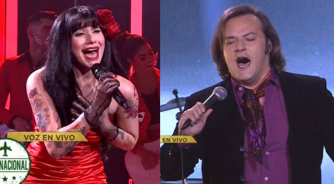 Imitadores de Mon Laferte y Nino Bravo tuvieron un gran duelo musical