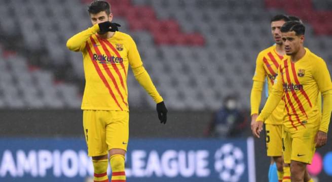 Barcelona eliminado de Champions League al caer goleado ante Bayern Munich