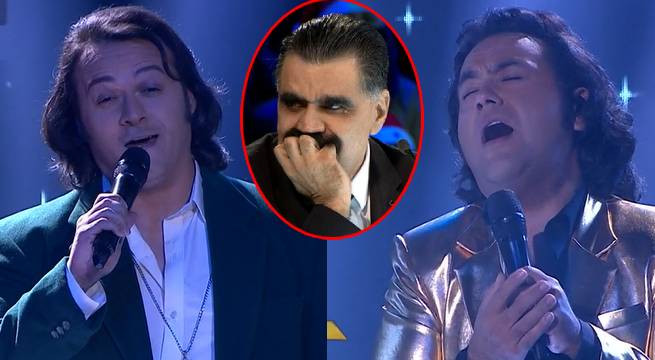 Imitadores de Nino Bravo y Dyango emocionaron a todos con “Blanca Navidad”