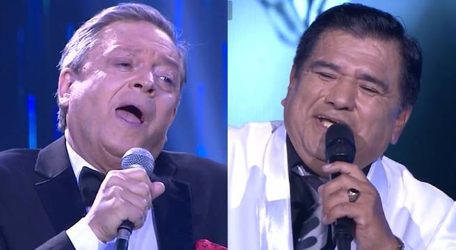 Imitadores de Frank Sinatra y Lucho Barrios fueron por el desempate