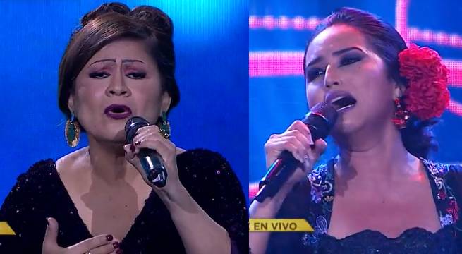 Imitadoras de Carmencita Lara e Isabel Pantoja no se dieron tregua en su duelo