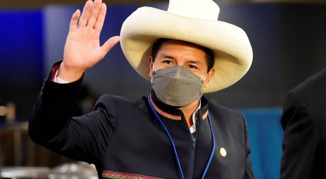 Presidente Pedro Castillo se pronuncia tras fracaso de moción de vacancia