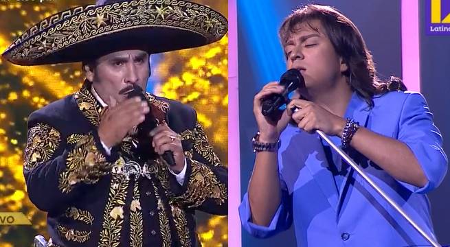 Imitadores de Vicente Fernández y Roberto Carlos no se dieron tregua en su duelo
