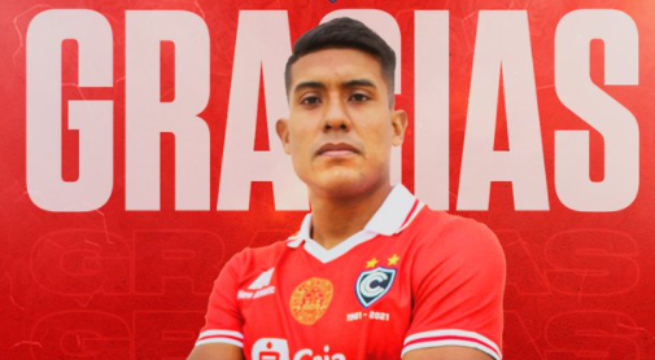 Cienciano se despide de Raziel García con mensaje en redes sociales