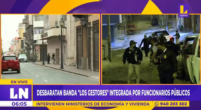 Fiscalía realiza megeaoperativo en las sedes de los ministerios de Economía y Vivienda