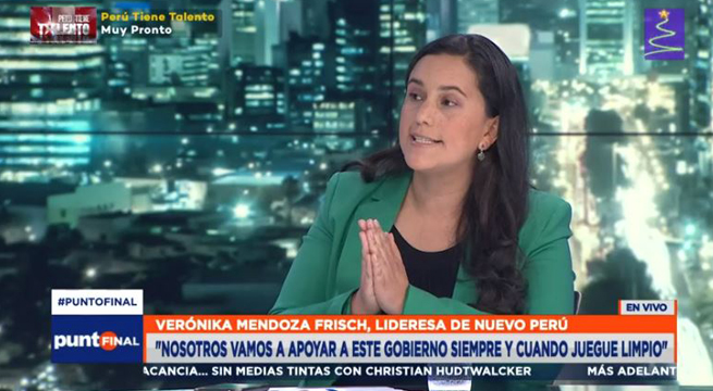 Verónika Mendoza considera que la gestión de Pedro Castillo ha realizado avances importantes
