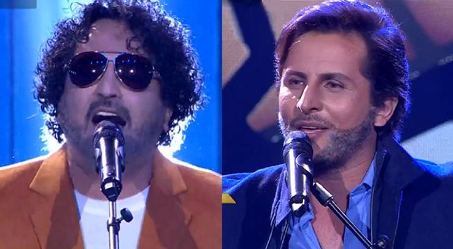 Imitadores de Fito Páez y Ricardo Montaner batallaron este martes