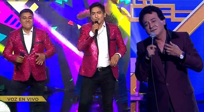 Imitadores de Armonía 10 y José José tuvieron un gran duelo musical