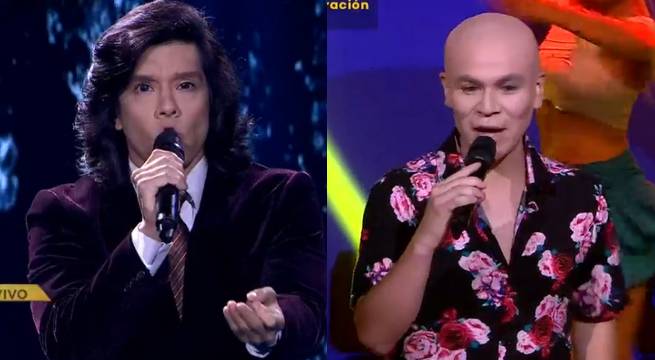 Imitadores de Camilo Sesto y Gian Marco abrieron las batallas del sábado