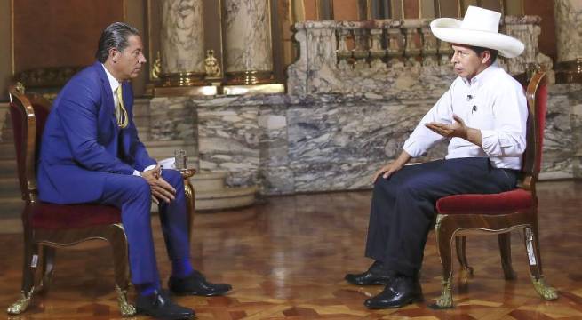 Pedro Castillo sobre entrevista a CNN: 