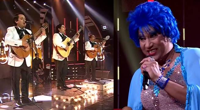 Imitadores de Los Panchos y Celia Cruz batallaron este viernes