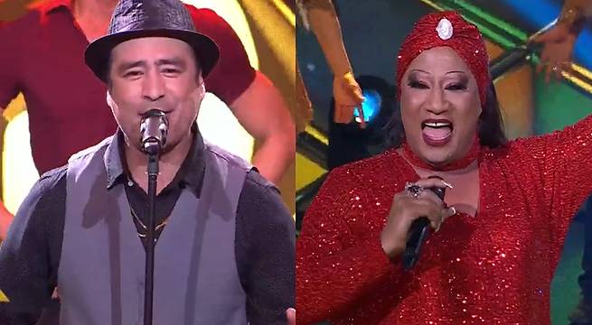 Imitador de Roberto Blades llegó para retar al imitador de Celia Cruz