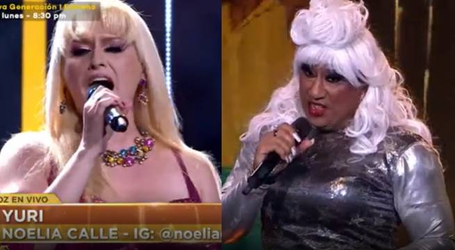 Los imitadores de Celia Cruz y Yuri nos regalaron una gran batalla