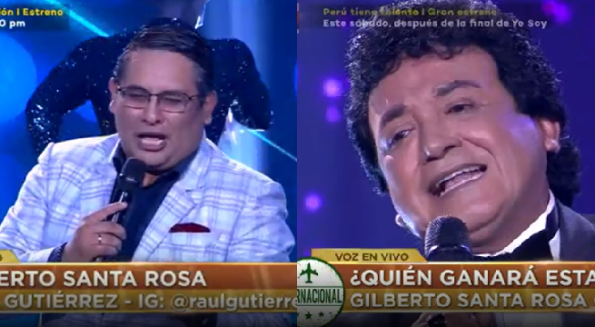 Los imitadores de Gilberto Santa Rosa y José José nos regalaron una de las mejores batallas de la noche