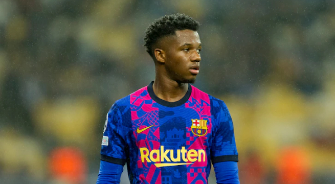 Ansu Fati vuelve a ser baja en el Barcelona por una lesión en el bíceps femoral