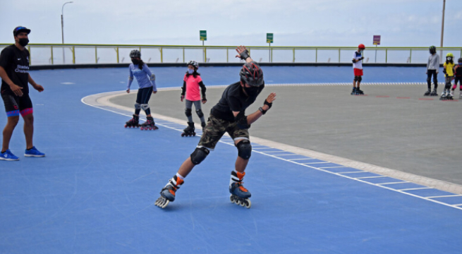 Frente al mar y al aire libre: Legado activa talleres de skateboarding, BMX y patinaje