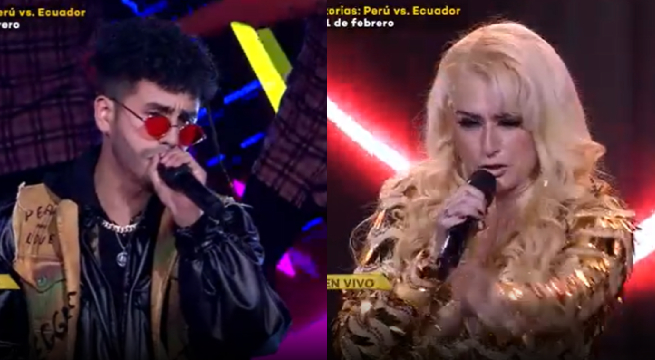 Los imitadores de Bad Bunny y Yuri se enfrentaron en batalla de desempate