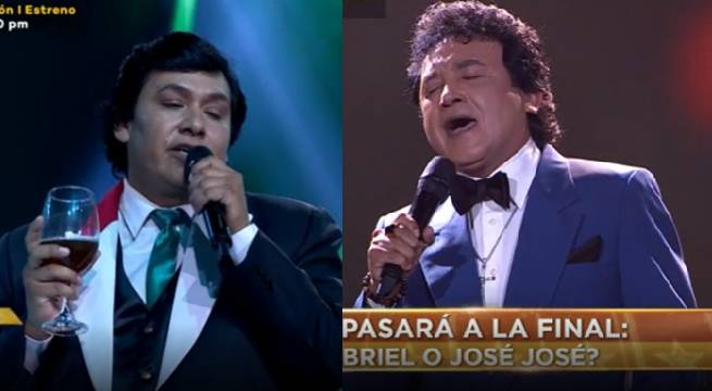 Los imitadores de Juan Gabriel y José José protagonizaron uno de los mejores duelos de la noche
