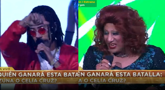 Los imitadores de Ozuna y Celia Cruz nos regalaron un tremendo duelo
