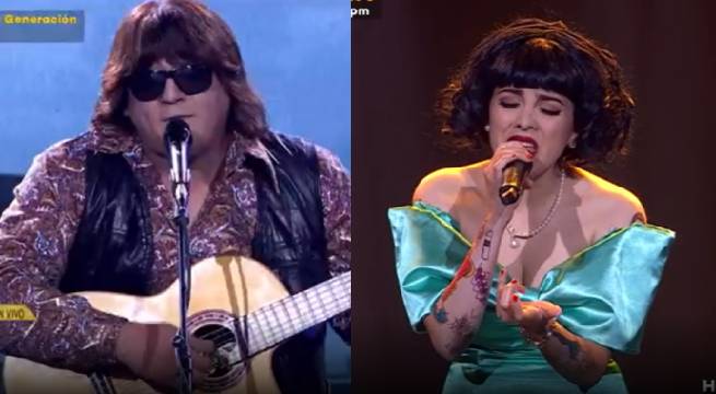 Los imitadores Mon Laferte y José Feliciano se enfrentaron en batalla de desempate