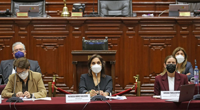 Comisión de Constitución considera 
