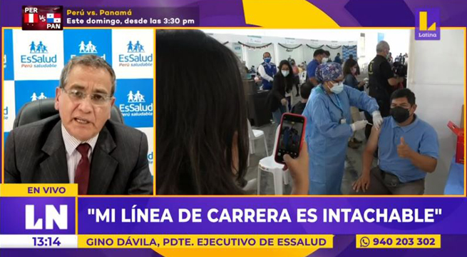 Presidente de EsSalud descarta renunciar pese a que figura entre responsables de compras irregulares