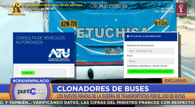 Clonadores de buses: unidades de transporte 'piratas' circulan por transitadas vías